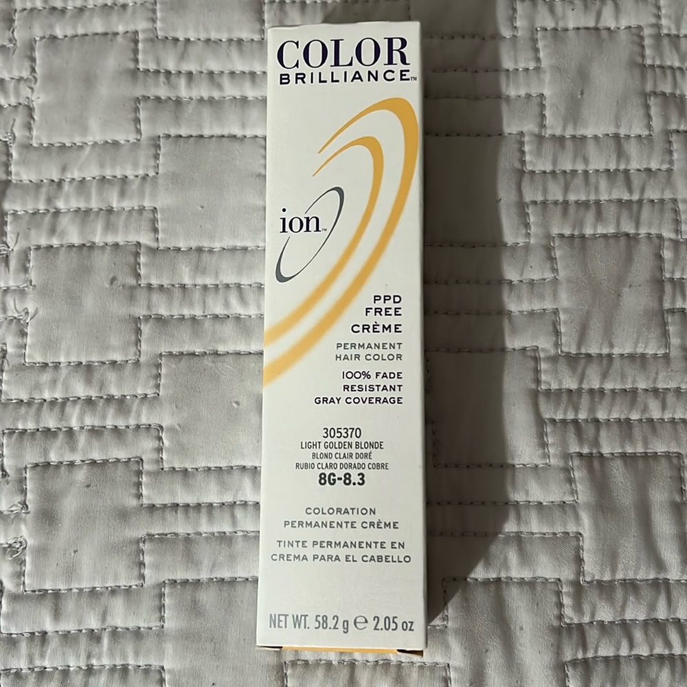 Ion color brilliance hair dye